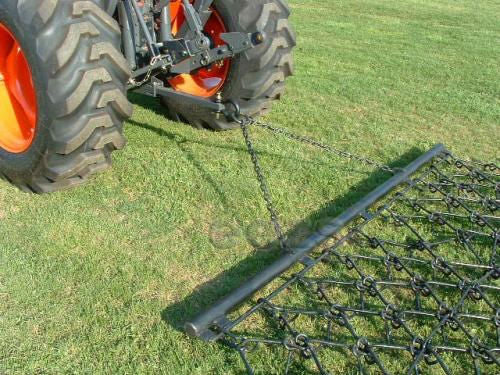 8' x 4' Multi Action Drag Chain Harrow - Overall 90" Long - 1/2"