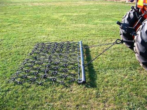 10' x 4' Multi Action Drag Chain Harrow - Overall 96" Long - 1/2"