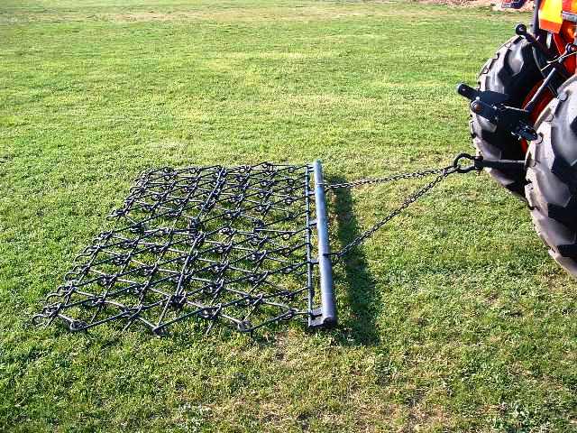 8' x 4' Multi Action Drag Chain Harrow - Overall 90" Long - 3/8"