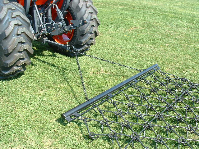 6-1/2' x 8' Multi Action Drag Chain Harrow - Overall 12' Long- 3/8" Dia