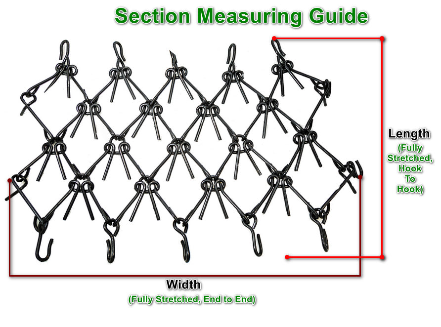 Add-On 6' 4" Wide x 4' Long Multi Action Drag Chain Harrow Section Only - 3/8" ...