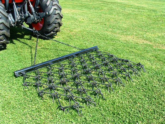 6' 4" Wide x 4' Long Multi Action Drag Chain Harrow - Overall 90" Long - 3/8"